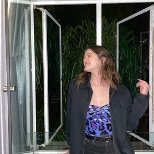 Blue and Purple Velvet Cheetah Bodysuit